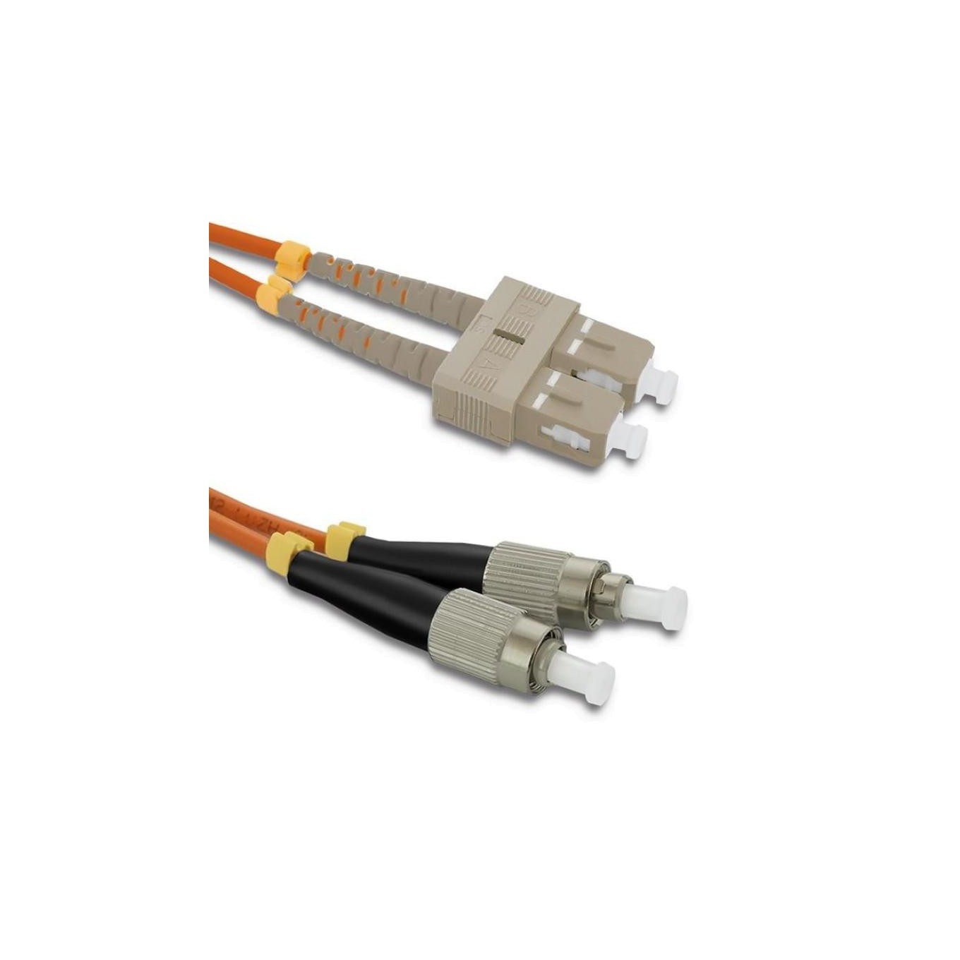 Qoltec Glasfaser-Patchkabel Sc/Upc - Fc/Upc Multimode 50/125 Om2 Duplex 1 M - Bild 3