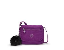 Kipling SABIAN CROSSBODY BAG Shoulder Bag PURPLE  NEW WITH TAGS