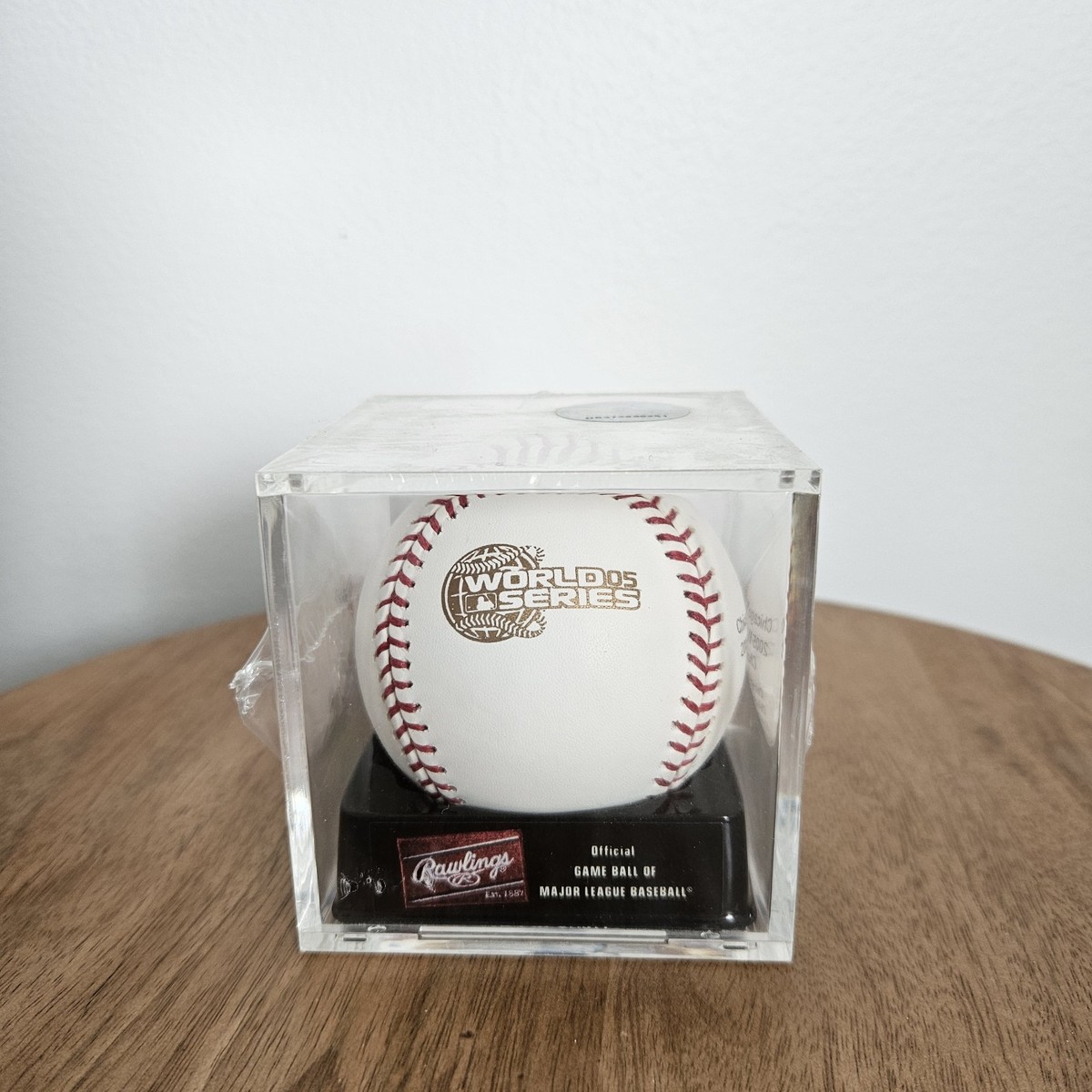 Rawlings White Sox 2005 World Series Baseball Sealed | eBay