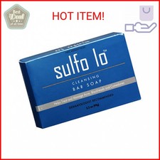 Sulfo-Lo Cleansing Bar Soap with Sulfur for Face and Body, 3.5 Ounce