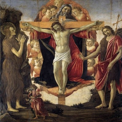 THE TRINITY by Sandro Botticelli