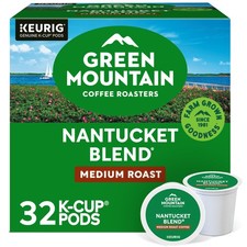 Green Mountain Nantucket Blend Coffee, K-Cup Pods, 32 32 Count Pack of 1