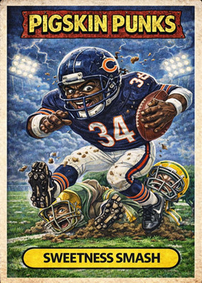 WALTER PAYTON SWEETNESS SMASH PIGSKIN PUNKS#### BUY 5 GET 1 FREE ###