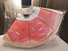 Cat Cone Collar Soft, Cat Recovery Collar for Wound Healing Cute Donut M