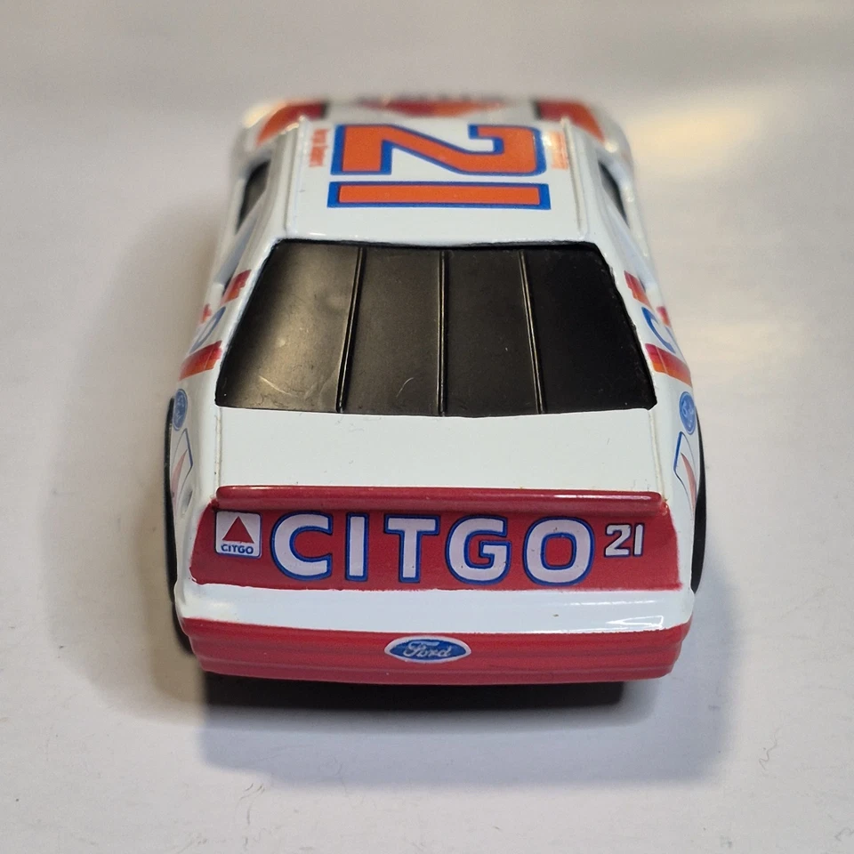 #21 Morgan Shepherd 1/43 Road Champs CITGO Ford Thunderbird Die Cast Stock Car - Image 3 of 4