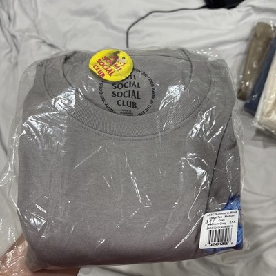 Anti Social Social Club Summer In Minsk T-Shirt Mens 2XL Grey Authentic