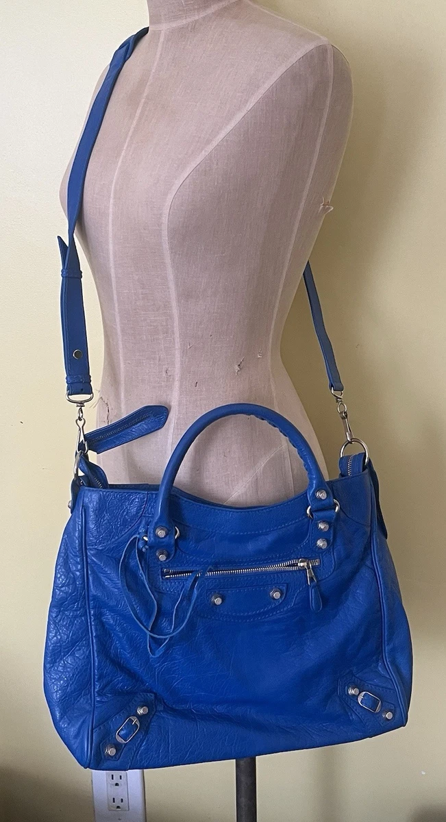 Balenciaga Shoulder Bag Blue Bags & Handbags for Women for sale | eBay