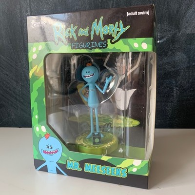 Rick and Morty Figure Mr. Meeseeks [adult swim] Eaglemoss Hero Collector