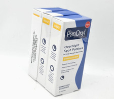 PanOxyl PM Overnight Spot Patches - 40 Clear Patches 3 Pack - 120pcs