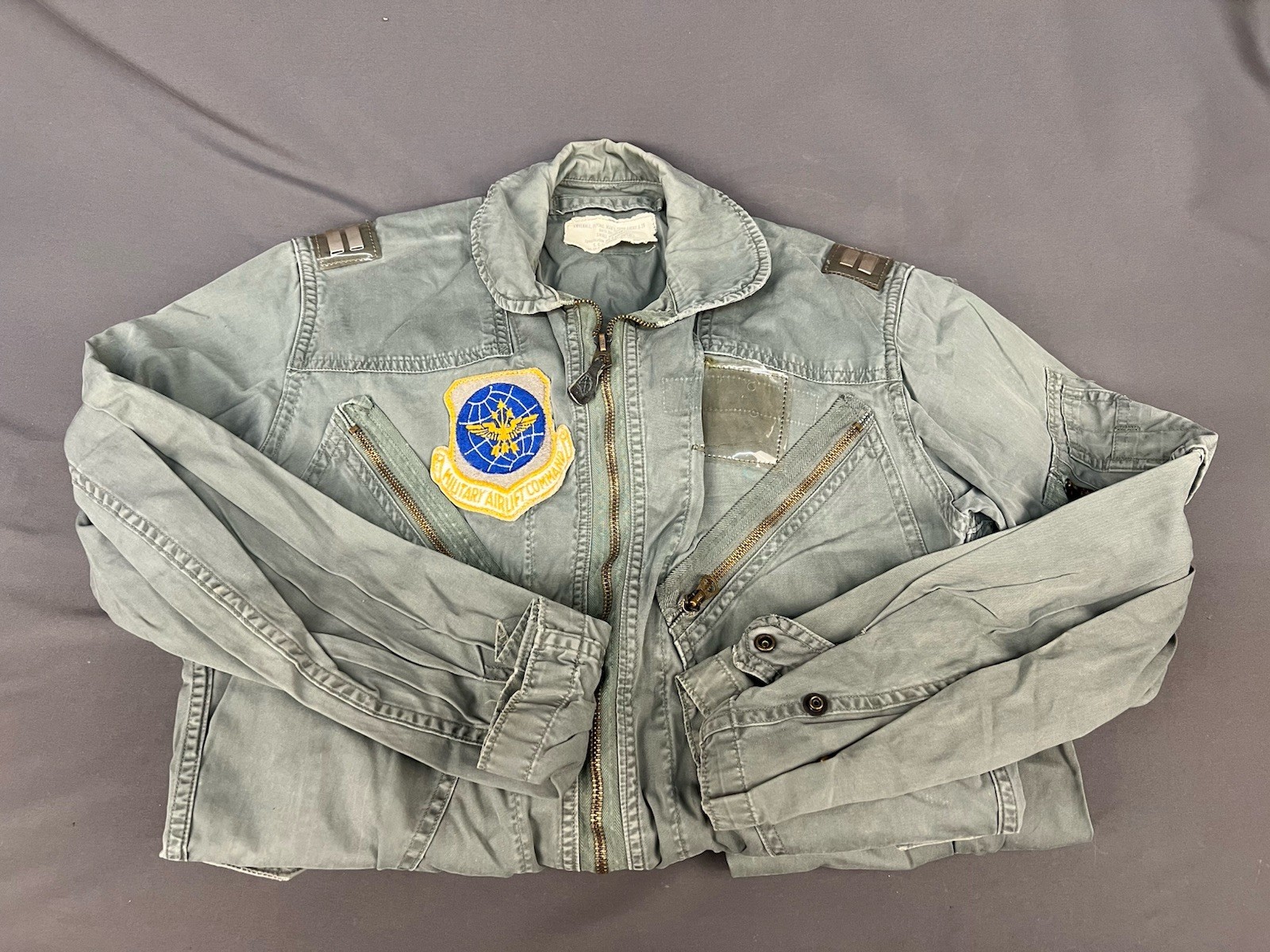 Vintage 1968 USAF Very Light K-2B Coverall Flying Suit Mens Flight Size Small (2