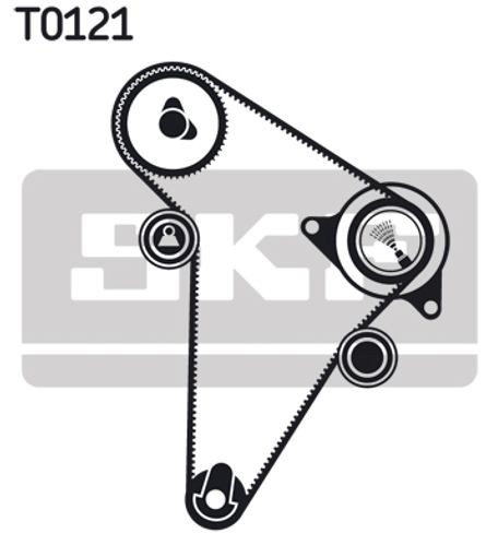 SKF VKMA 03300 Timing Belt Set for CITROËN,PEUGEOT - Image 13