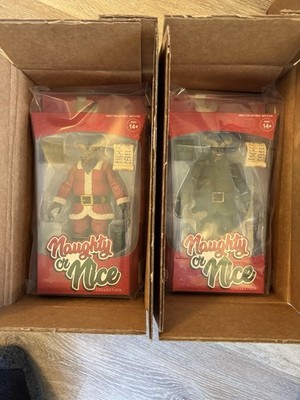 Naughty Or Nice Krampus In Santa Disguise Figures BBTS In Original Shipping Box