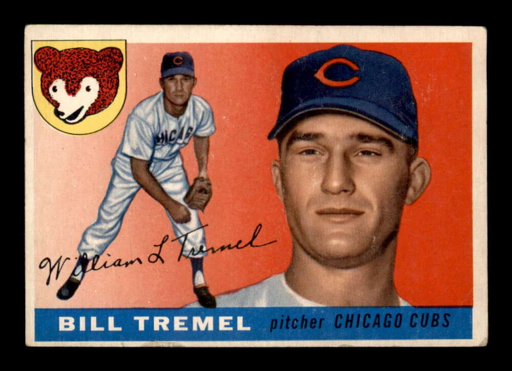 1955 Topps #52 Bill Tremel RC VG/VGEX X3113891