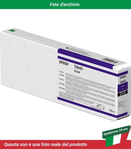 T804D00 Epson SURECOLOR P7000 Cartuccia Inchiostro Viola - Afbeelding 3 van 4