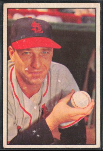 Gerry Staley #17 1953 Bowman Color card