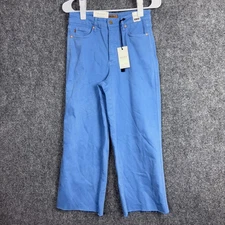Judy Blue Jeans Womens Size 7 / 28 Sky Blue Crop Wide Leg  JB88843