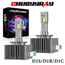 For Jeep Grand Cherokee 2011-2012 Pair Led Headlight Kit D1s D1r Bulb Hilo Beam