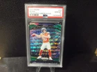 2024 Panini Prizm Bo Nix #23 Fireworks Green Wave Rookie RC Broncos PSA 10