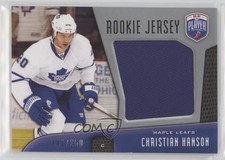 2009-10 Upper Deck Be a Player Rookie Jersey 141/250 Christian Hanson #RJ-CH t4m