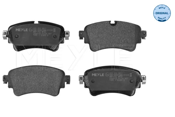Plaquettes de frein à disque Meyle 025 223 0817 jeu de plaquettes de frein OE 4N0 698 4