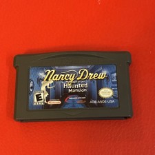 Nancy Drew Message in a Haunted Mansion for Nintendo Gameboy Advance (GBA)