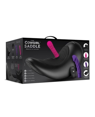 THE COWGIRL SADDLE REMOTE CONTROL SEX MACHINE