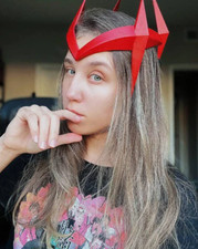 Scarlet Witch Crown 3D Printed Marvel Rivals Cosplay