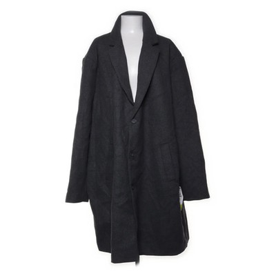 Kiabi, Mantel, Damen, Größe: 6XL, Grau, Polyester/Wolle, Fischgräte #l8z