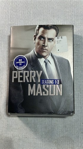 Perry Mason Seasons 1-3 DVD Set (Season 1,2,3) Raymond Burr NEW/SEALED SlipCover - Picture 1 of 14