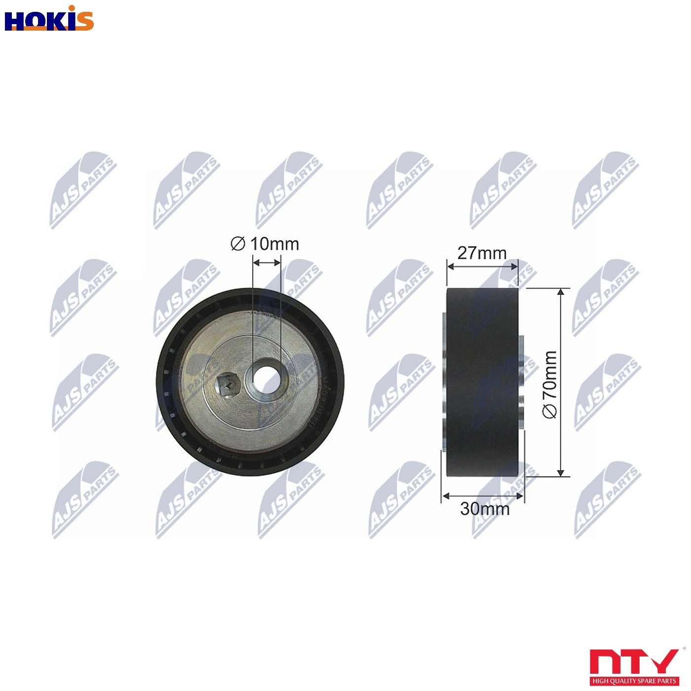 ✅Fits NTY RNK-CT-008 PULLEY IDLER V-BELT ⭐UK Seller⭐ - Image 10