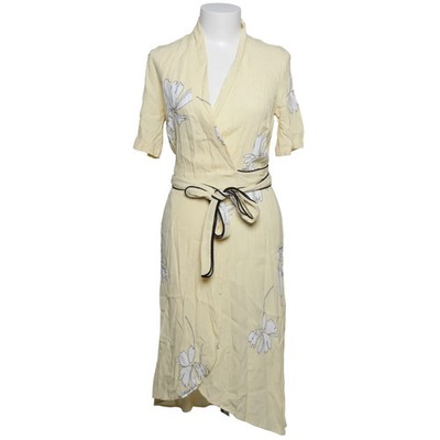 Lindex, Wickelkleid, Größe: XS, Beige/Weiß, Damen #WGU