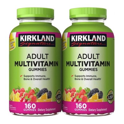 Kirkland Signature Adult Multivitamin, 320 Gummies - Fresh! - Free Shipping!