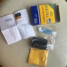 Digital Concepts 3 Piece Lens Cleaning Kit LCK-3N Lens Fluid Cloth Swabs