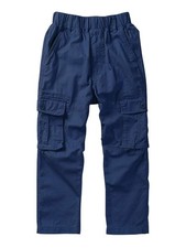 Boys Multi-Pockets Pull-On Cargo Pant Dark Blue 170cm