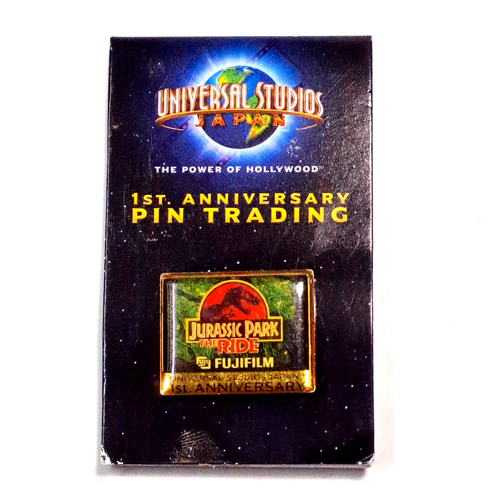 Universal Studios Japan USJ Pin 1st Anniversary Jurassic Park The Ride FujiFilm