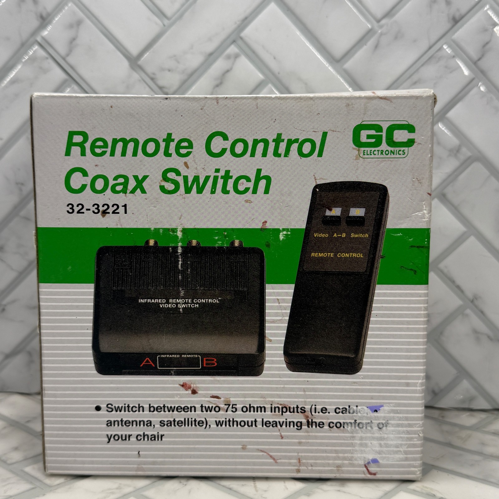 Control Coax A/b Switch 75&Omega; Tv Antenna