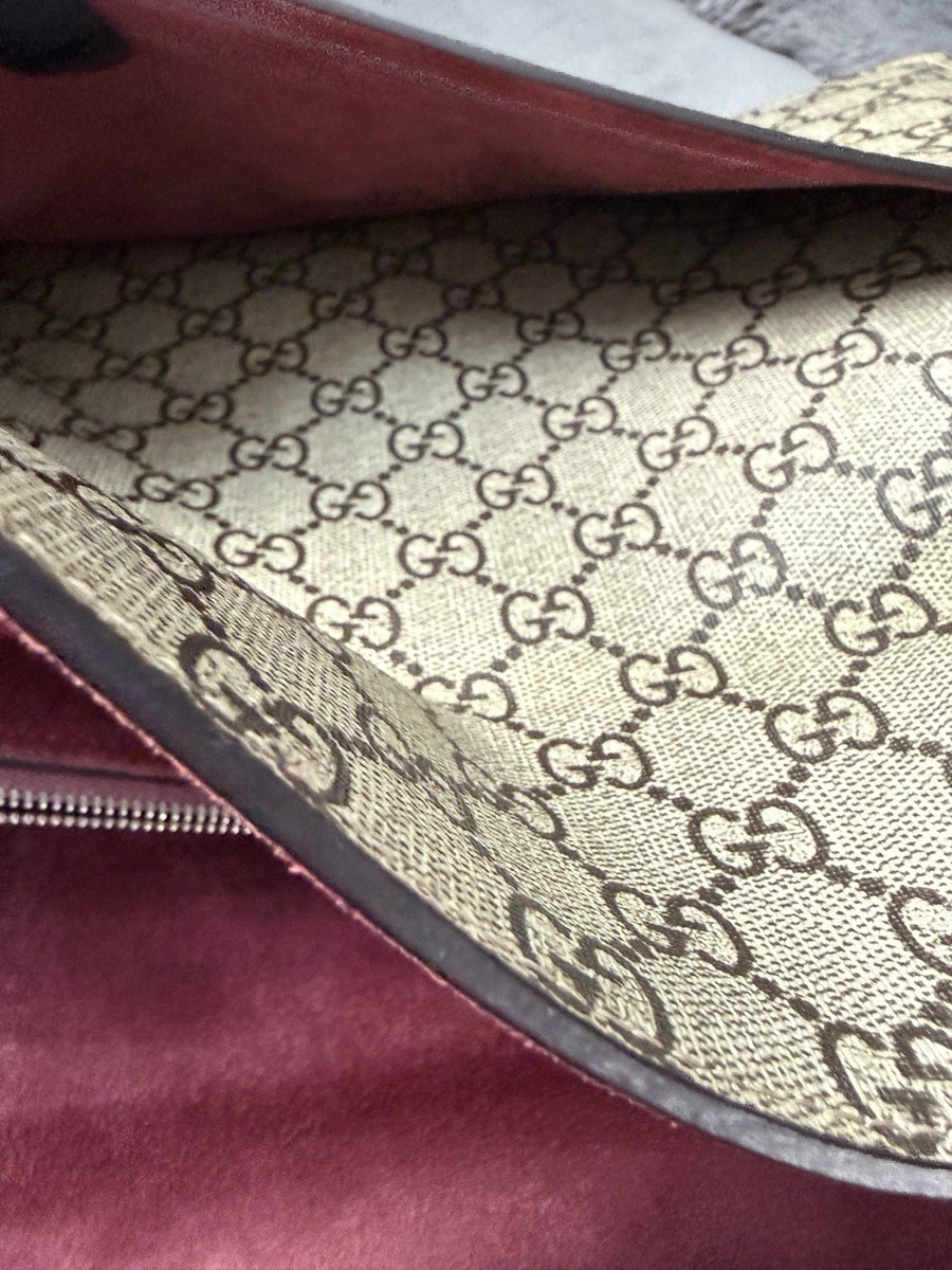 Authentic Gucci Dionysus Blooms Chain Strap Shoulder Bag Silver Hardware View 6