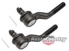 Ford INNER Tie Rod End Pair SHORT Early XR ZA steering joint ball