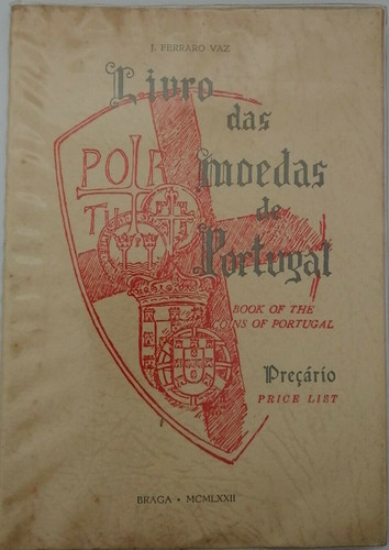 VTG Bilingual Livro das Moedas de Portugal /Book of the coins - Price list 1972