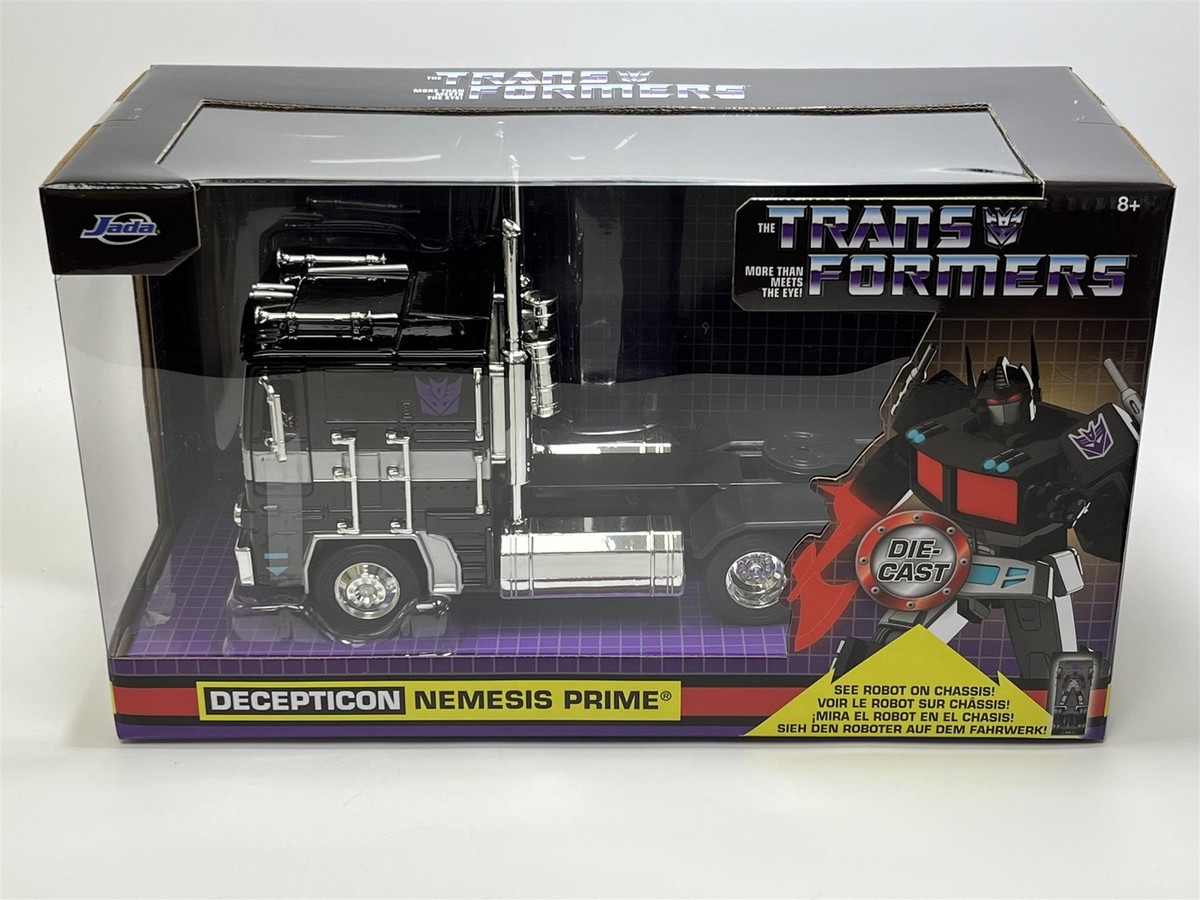 Jada 1/24 Diecast 33490 - Transformers Decepticon Nemesis Prime - Noir