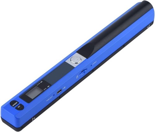Portable Mini A4 Document Pen Scanner USB 2.0 900x900 DPI PC/Mac JPG/PDF (Blue) - Picture 5 of 7