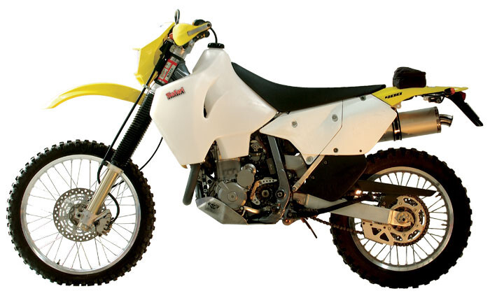 SAFARI 17L Clear Long Range Fuel Tank Fits SUZUKI DRZ400E Petrol