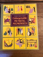 1984 Reader's Digest Songbook Unforgettable Musical Memories Spiral Hardcover