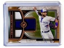 2021 Topps Museum BO BICHETTE  #SPQR-BB Quad-Relic COPPER 42/75 BLUE JAYS