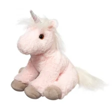 LEXIE the Plush Soft PINK UNICORN Stuffed Animal - Douglas Cuddle Toys - #4670