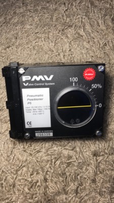 New! PMV valve control system - Pneumatic Positioner P5
