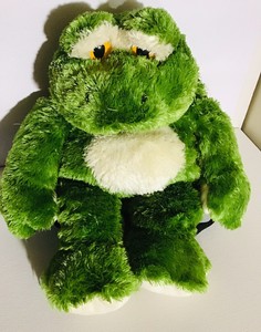 plush frog backpack