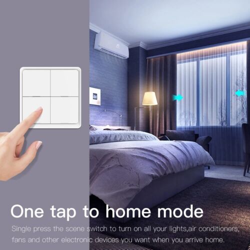 Tuya ZigBee 4Gang Wireless 12Scene Switch Push Button Controller for Tuya Device - Picture 5 of 11