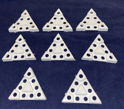Micronauts Mego Microrail City Micropolis 1978 Pieces Parts White Triangle