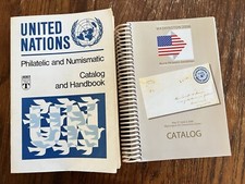 United Nations Philatelic Catalog Books Lot
